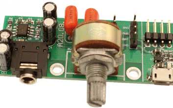 Miniaturowy wzmacniacz słuchawkowy HP_Amp_TDA1308