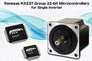 RX23T - mikrokontrolery 32-bitowe z FPU do układów napędowych
