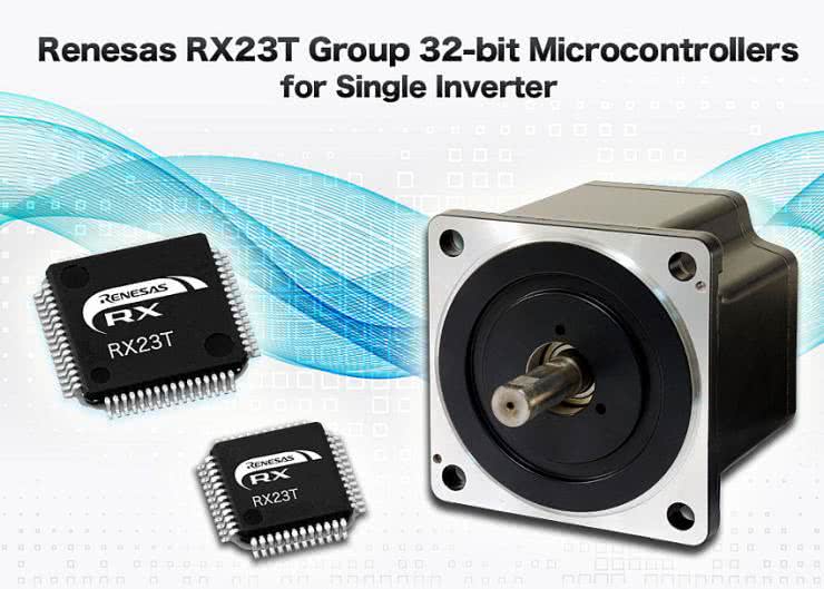 RX23T - mikrokontrolery 32-bitowe z FPU do układów napędowych