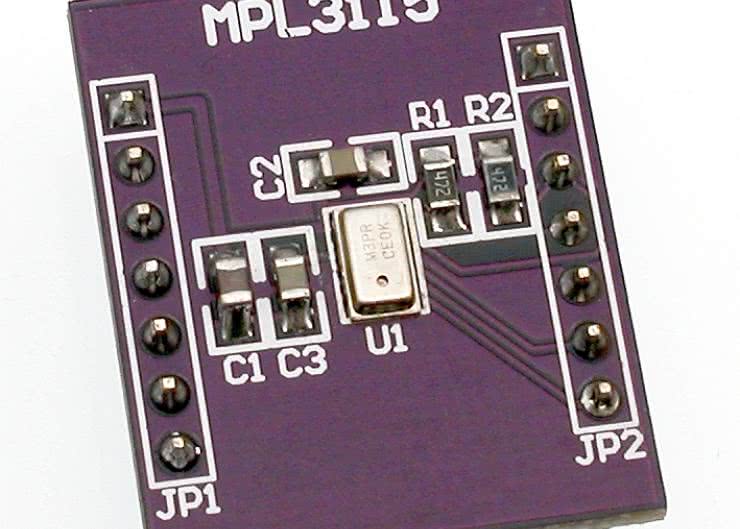 MPL3115A2 I2C - Precyzyjny altimetr Xtrinsic - ROZDANE