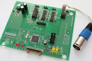 Sterownik silników z interfejsem DMX