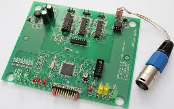 Sterownik silników z interfejsem DMX