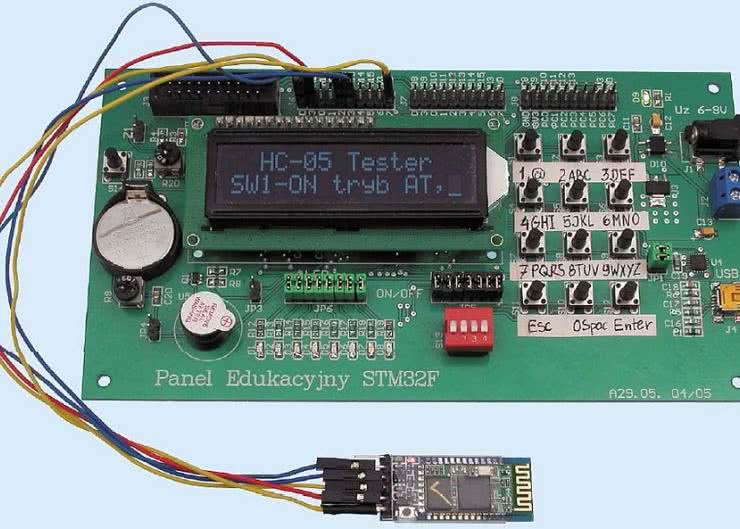 Współpraca STM32 z modułem Bluetooth HC-05