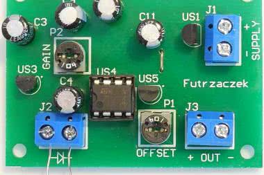 Adapter dla krzemowych czujników temperatury