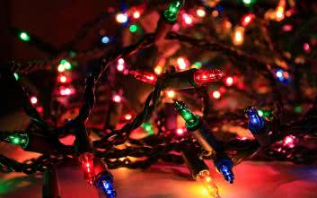 Światła choinkowe z układami WS2812B sterowane z STM32NUCLEO