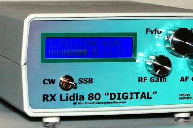 Lidia 80 Digital. Przystawka do odbiornika homodynowego na pasmo 80 m. cz. 3