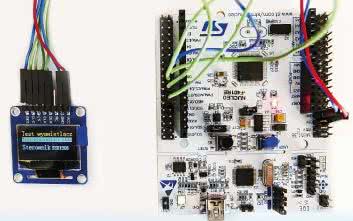 Obsługa wyświetlacza ze sterownikiem SSD1306