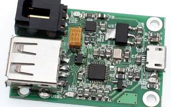 Miniaturowy hub USB z interfejsem UART