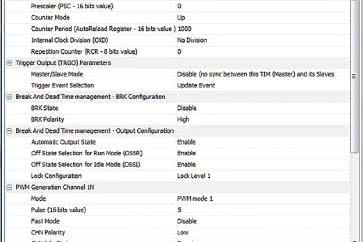 STM-owa układanka: generator PWM