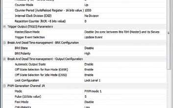 STM-owa układanka: generator PWM