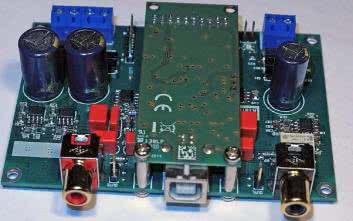 Przetwornik audio DAC z interfejsem USB i układem scalonym AD1852