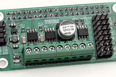 Driver silników prądu stałego dla Raspberry Pi Zero