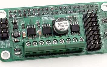 Driver silników prądu stałego dla Raspberry Pi Zero