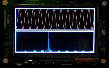 Podstawy programowania STM32F746G-DISCO (3). Jak zbudować oscyloskop z FFT z użyciem STM32F746G-DISCO