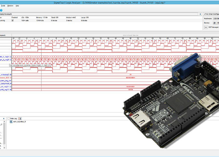 Pierwsze kroki z FPGA (4). Szkoła MAXimatora - monitorowanie pracy projektu z użyciem debugera SignalTAP II