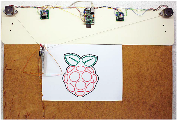 Plotter Mit Raspberry Pi Podwieszany ploter z Raspberry PI | EP.com.pl