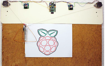 Podwieszany ploter z Raspberry PI