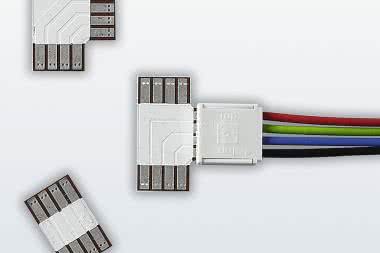 Łączniki kątowe do taśm LED