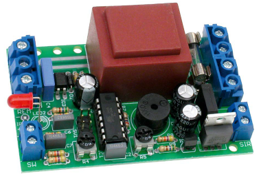 Centralka alarmowa współpracująca z czujnikiem ruchu