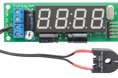 Licznik czasu pracy wyzwalany za pomocą przepływu prądu