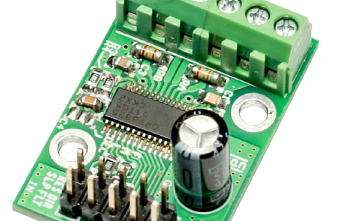 Sterownik silnika krokowego z opcją mikrokroku