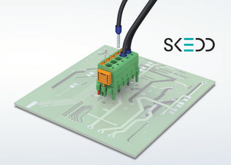 SKEDD - nowa koncepcja połączeń rozłącznych do płytek drukowanych