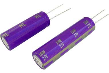 Nowe superkondensatory "Gold Capacitors" z serii HL/ELDC