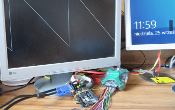 Pierwsze kroki z FPGA (5). MAXimator Scope: oscyloskop z wyświetlaczem VGA