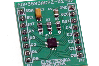ADP5585 - dekoder klawiatury i dodatkowe I/O  - ROZDANE