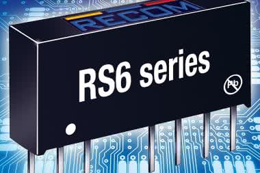 RS6 - 6-watowe konwertery DC/DC o dużej gęstości mocy