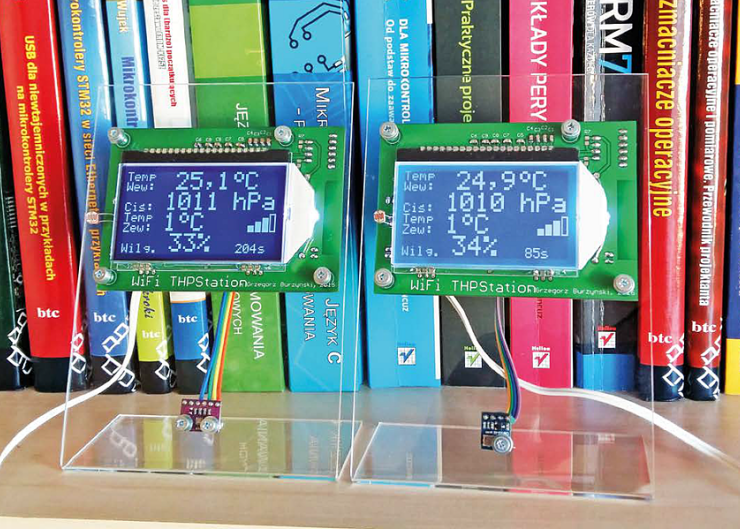 THPStation - rozbudowany termometr z Wi-Fi