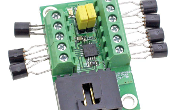 8-kanałowy termometr z I2C