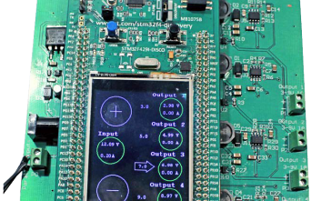 4-kanałowy zasilacz programowalny z STM32F429I-DISC1