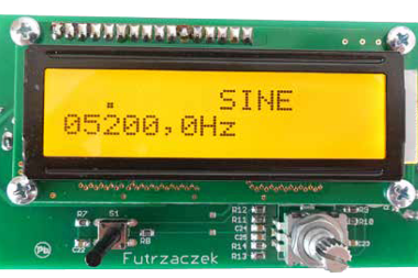 Ekonomiczny generator funkcyjny DDS