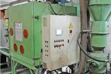 Projekt maszyny do piaskowania automatycznego