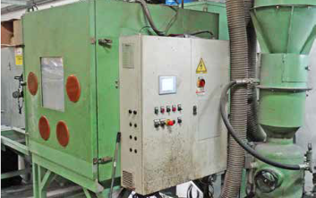 Projekt maszyny do piaskowania automatycznego