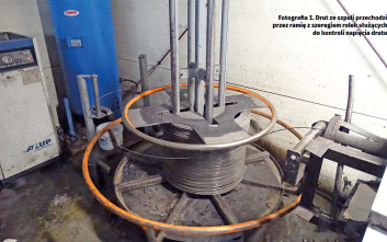 Projekt maszyny do prostowania i cięcia drutu