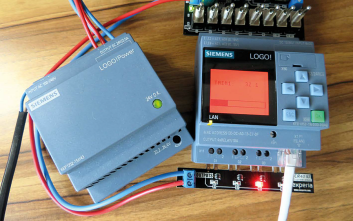 Przykładowa aplikacja LOGO! 8. Cyfrowy termometr z sygnalizacją przekroczenia progów