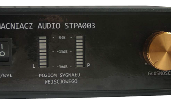 Warsztatowo/samochodowy wzmacniacz audio