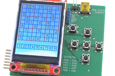 Gra elektroniczna Sudoku