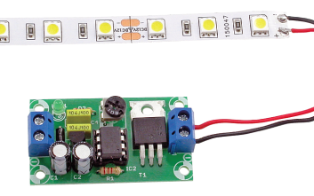 Powolny rozjaśniacz do taśm LED 12 V