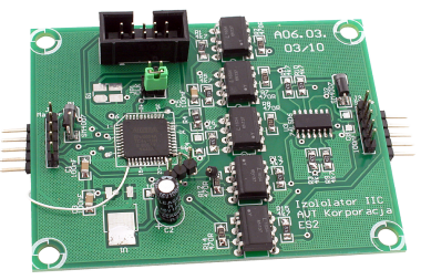 Izolator galwaniczny I2C (10 Mb/s)