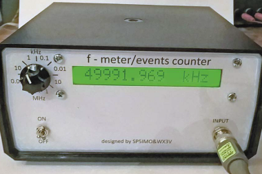 "Klocek" miernika częstotliwości albo licznik zdarzeń