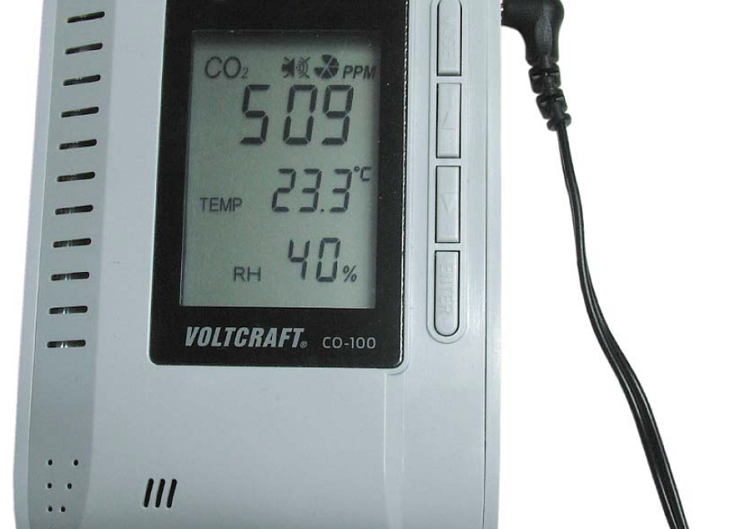 Miernik jakości powietrza Voltcraft CO-100