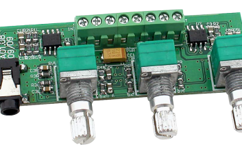 Stereofoniczny regulator barwy tonu zasilany z baterii