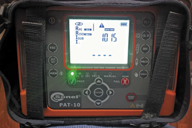 PAT-10. Tester bezpieczeństwa elektrycznego urządzeń