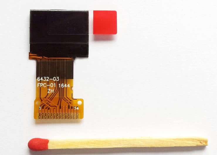 Moduł miniaturowego wyświetlacza graficznego dla mikrokontrolera