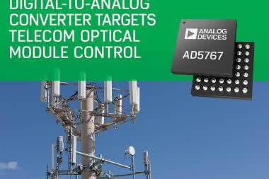 AD5767 i AD5766 - przetworniki C/A do telekomunikacyjnych modułów optycznych