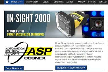 Nowa witryna internetowa poświęcona produktom firmy Cognex