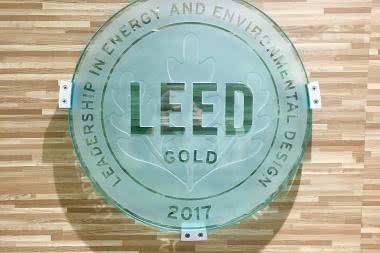 Budynek z BMS Honeywell z certyfikatem LEED Gold